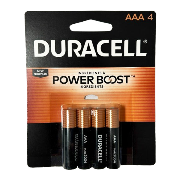 DURACELL - Coppertop AAA (4 ct)