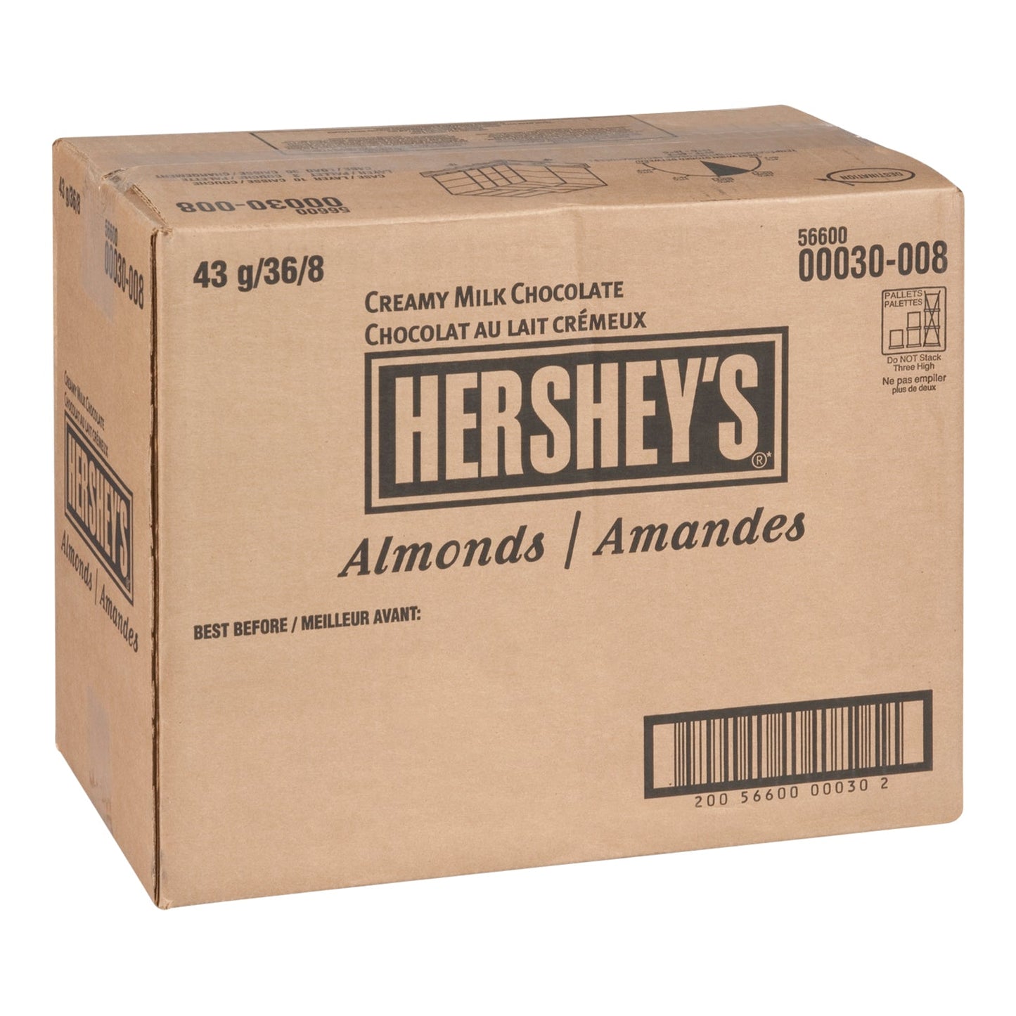 HERSHEY'S - Almond Bar (36 x 43 gr)