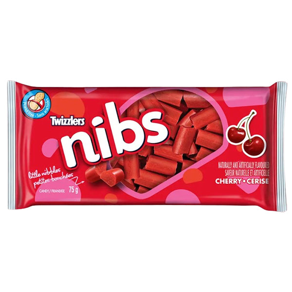 TWIZZLERS - Nibs Cherry (75 gr)