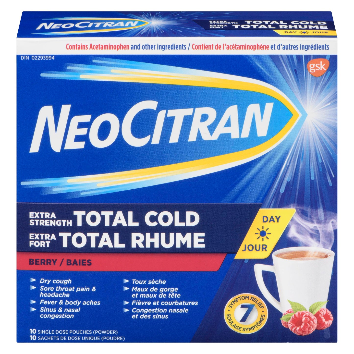 NEOCITRAN - ES Total Cold DAY (Berry - 10 ct)