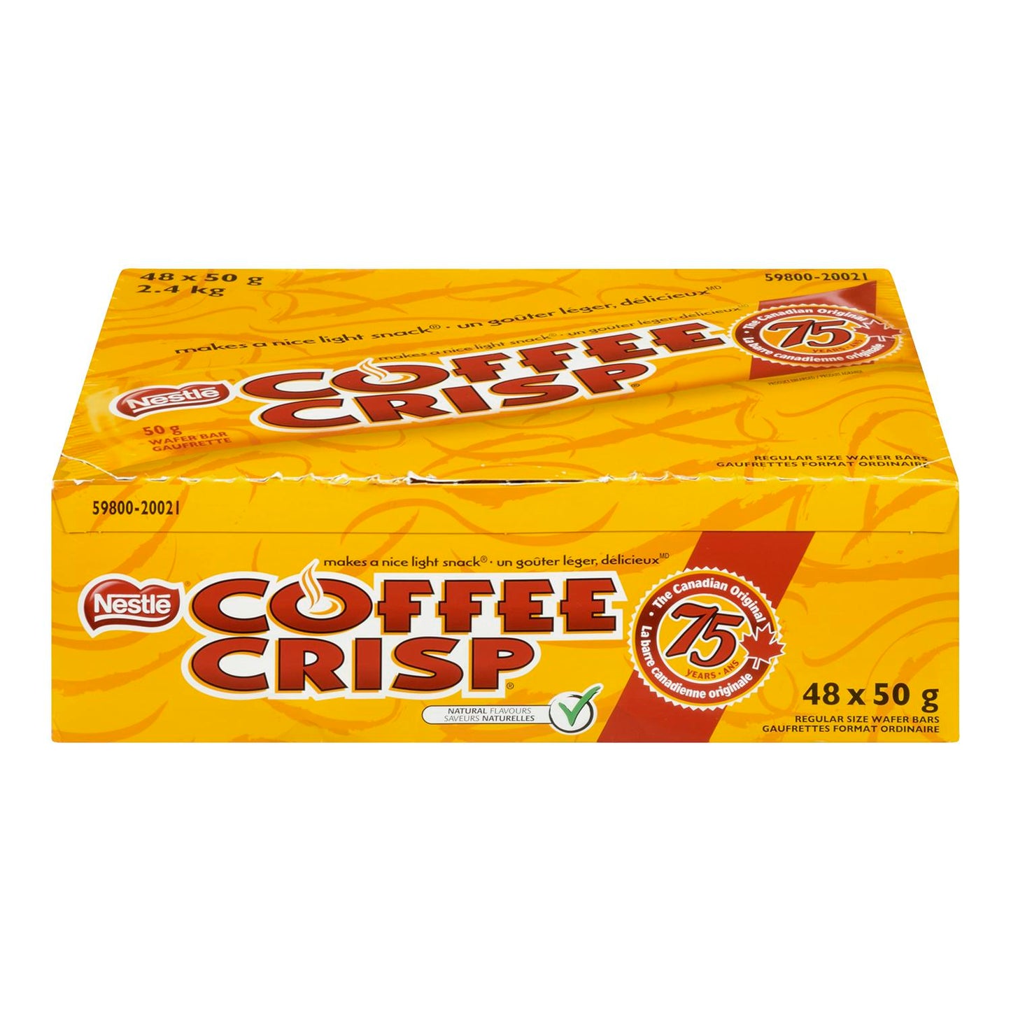 NESTLE - Coffee Crisp Regular Bars (48 x 50 gr)