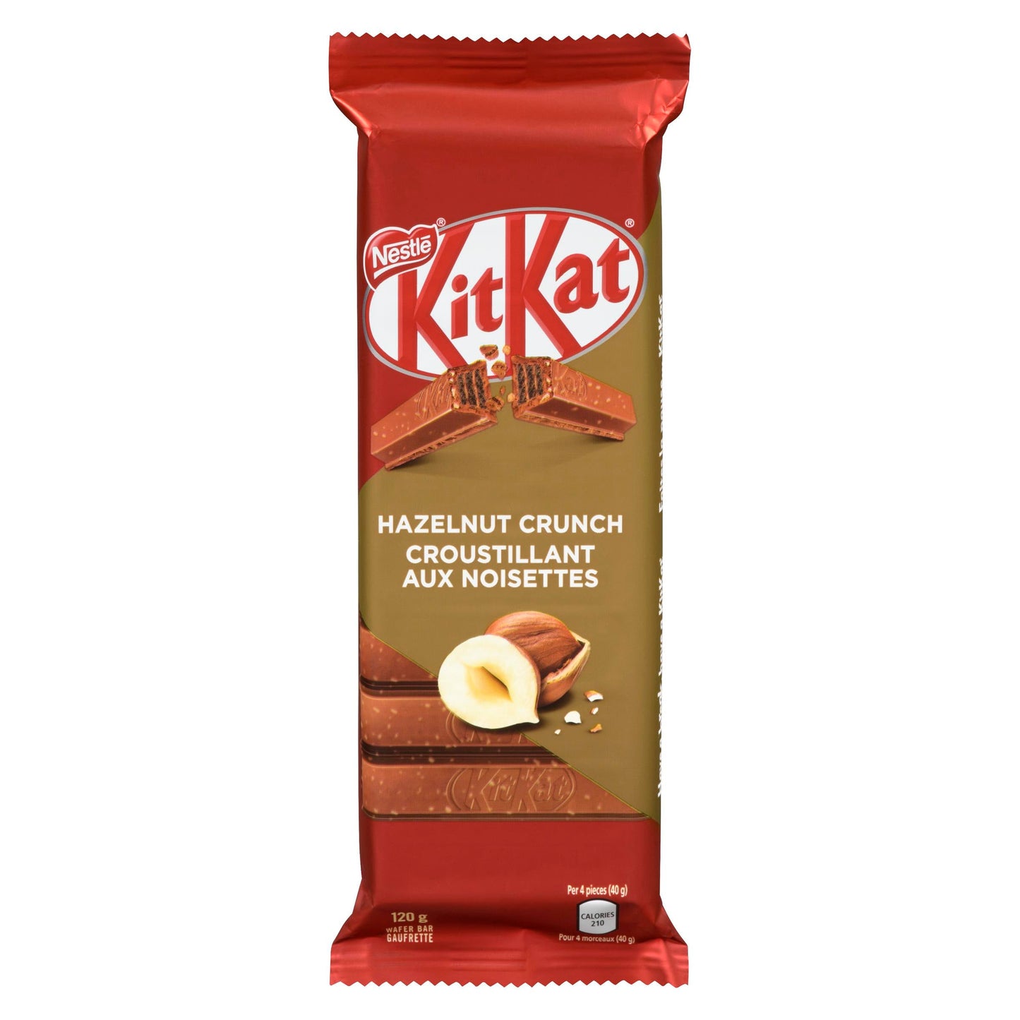 NESTLE - KitKat Hazelnut Crunch 120gr