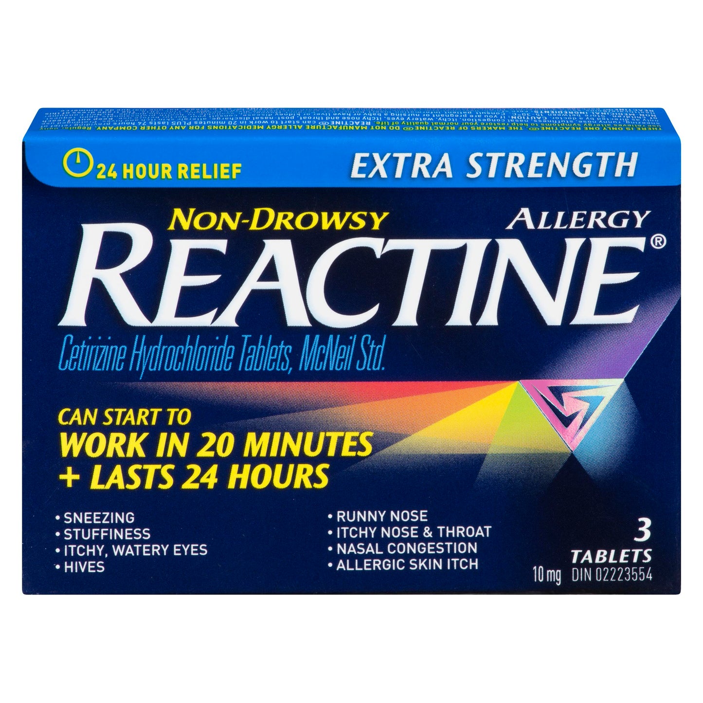 REACTINE - Extra Strength (3 ct)
