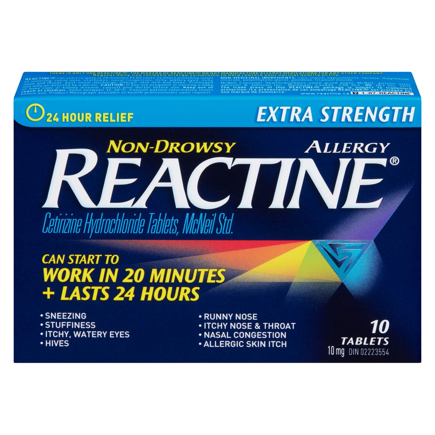 REACTINE - Extra Strength (10 ct)