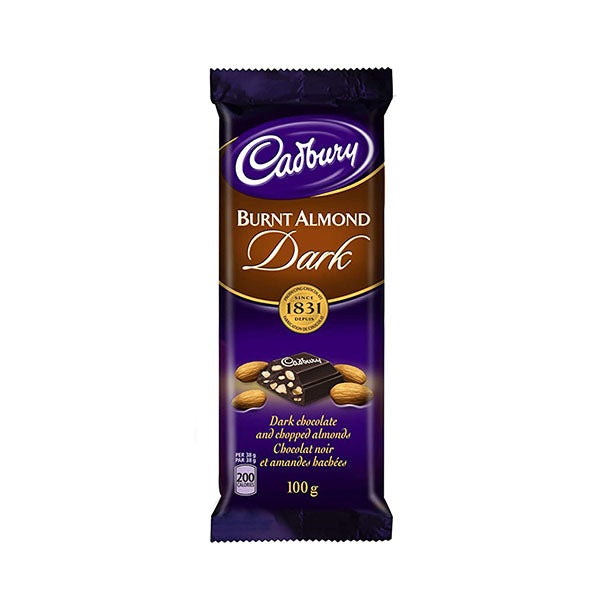 CADBURY - Dark Burnt Almond (100 gr)