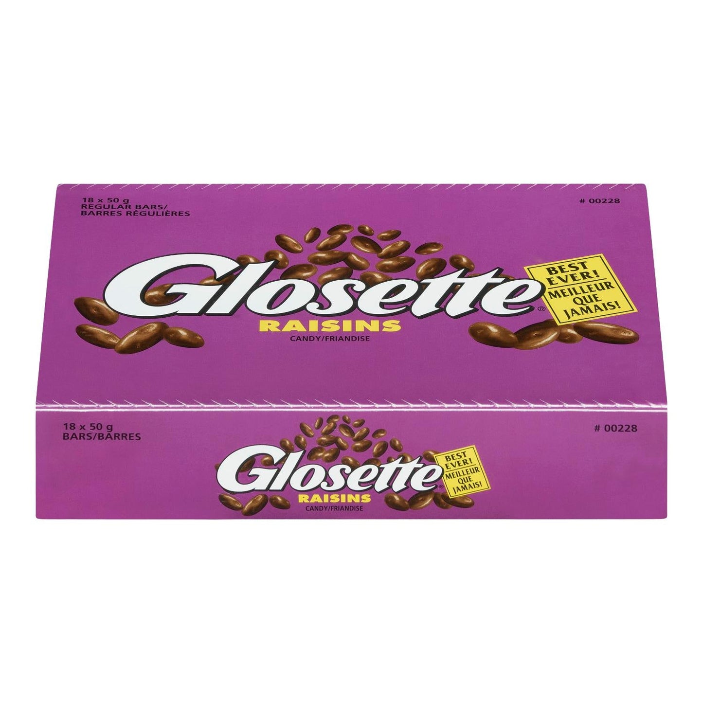 HERSHEY'S - GLOSETTE RAISINS 18x50 GR