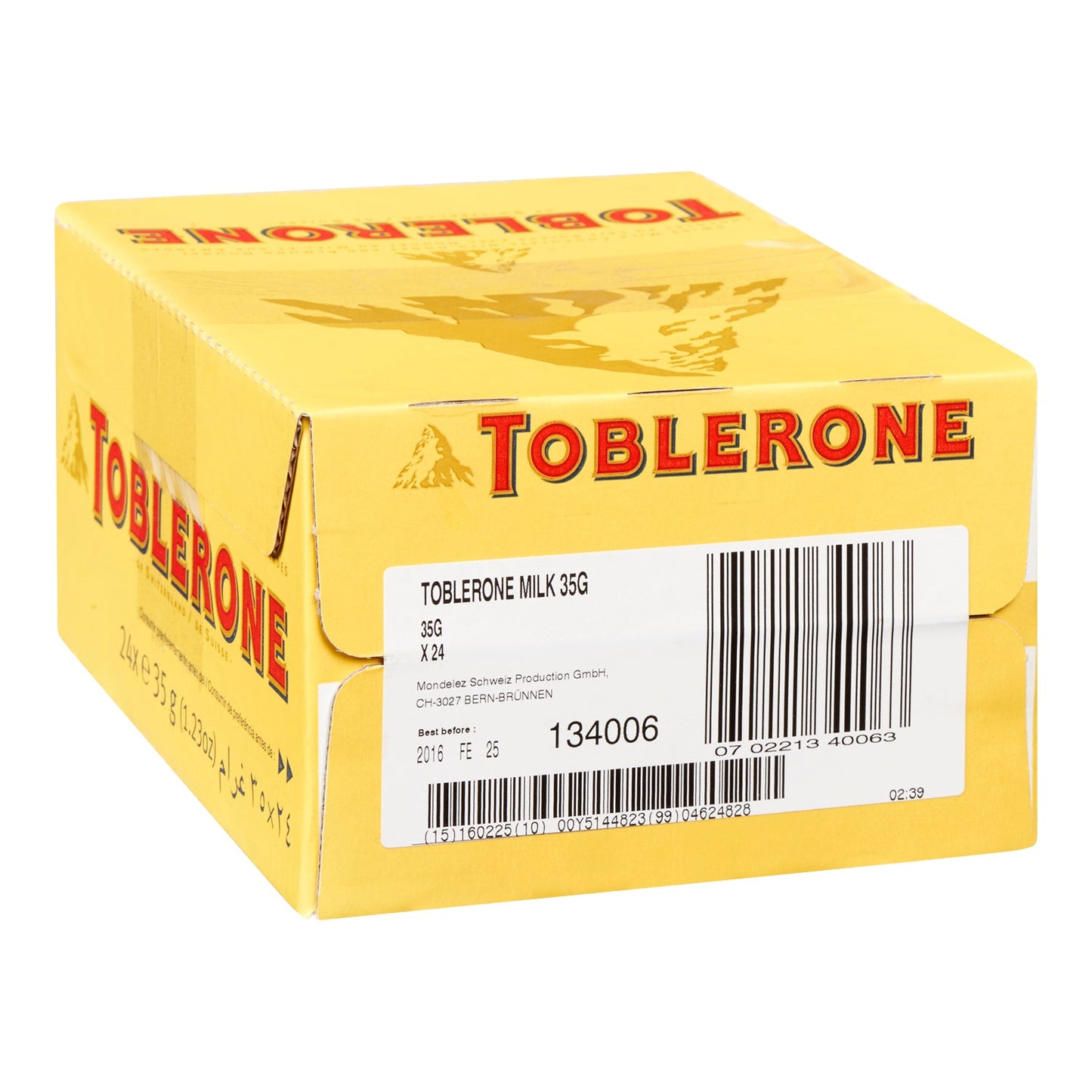 TOBLERONE - MILK (24 x 35 gr)