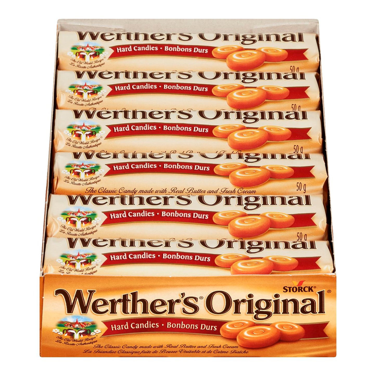 WERTHER'S ORIGINAL - Butterscotch Rls (12 X 50 gr)