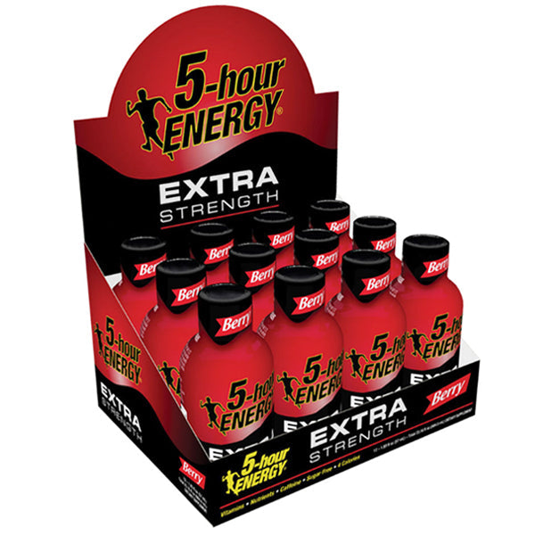 5 HOUR ENERGY - Extra Strenght - Berry - 12 ct