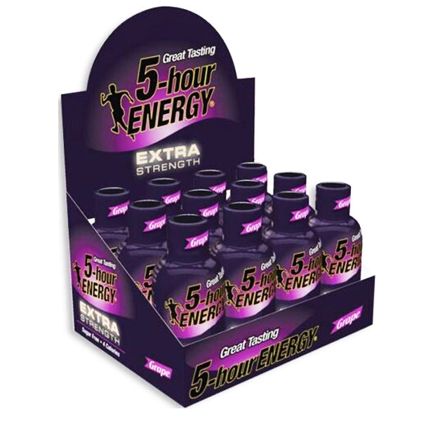 5 HOUR ENERGY - Extra Strength - Grape - 12 ct