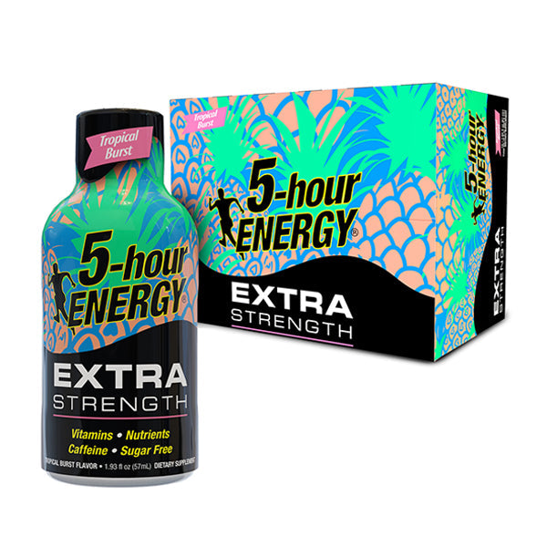 5 HOUR ENERGY - Extra Strength - Tropical Burst - 12 ct