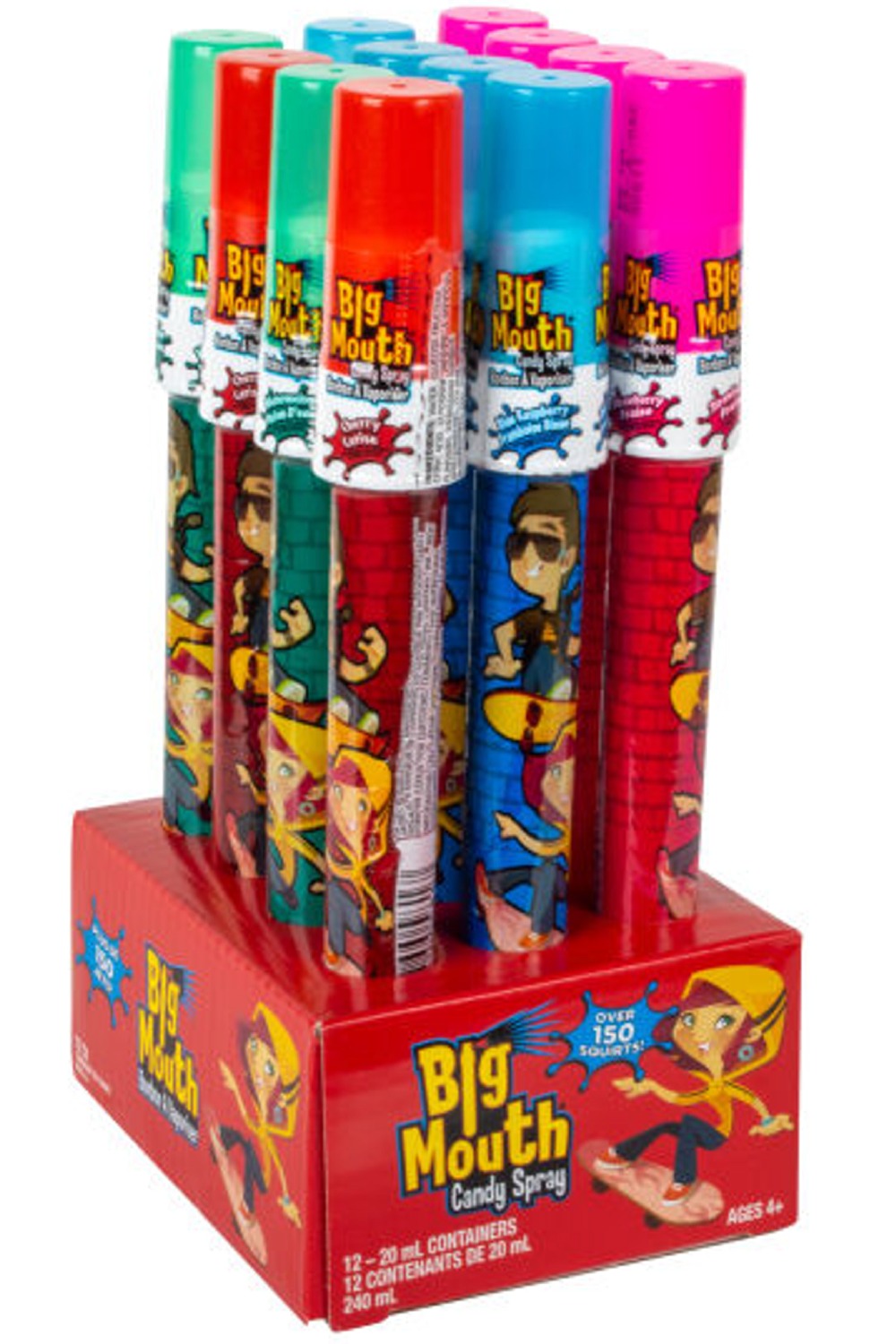 BAZOOKA - Big Mouth Spray Candy (12 x 20 ml)
