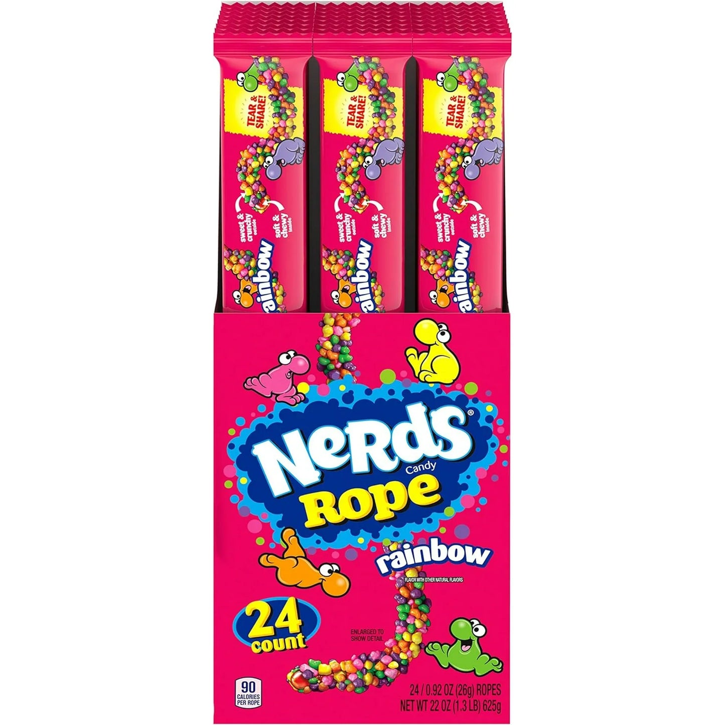 NERDS - Rope Rainbow (Case of 24)