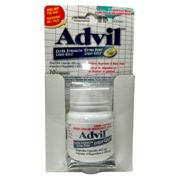 ADVIL - Extra Strengh - Liquid Gels - 3 x 10 EA