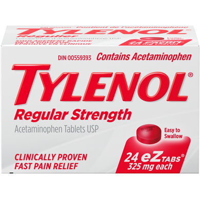 TYLENOL - Regular Strength (325 Mg - 24 Ez Tabs