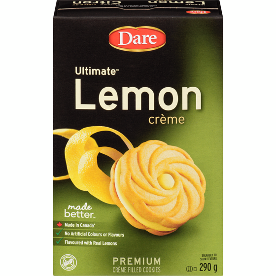 DARE - Ultimate Lemon Crème Cookies (290 gr)