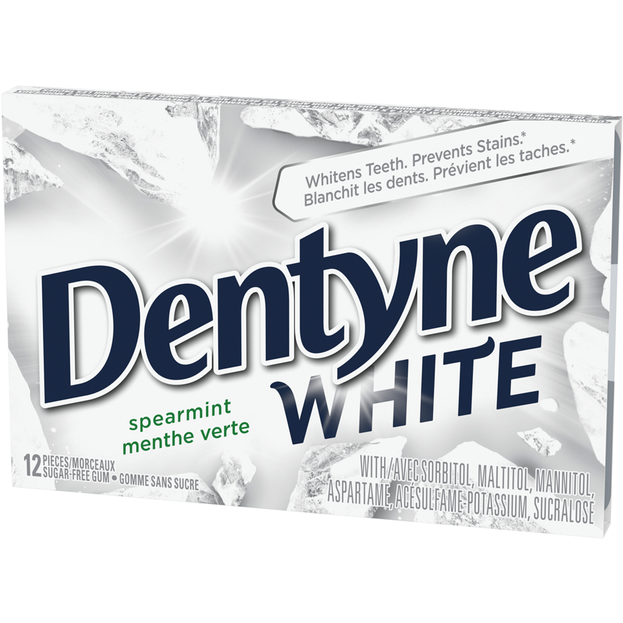 DENTYNE WHITE Spearmint (12 x 12 PC)