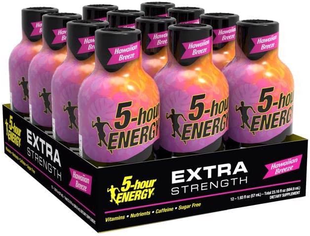5 HOUR ENERGY - Extra Strength - Hawaiian Breeze - 12 ct