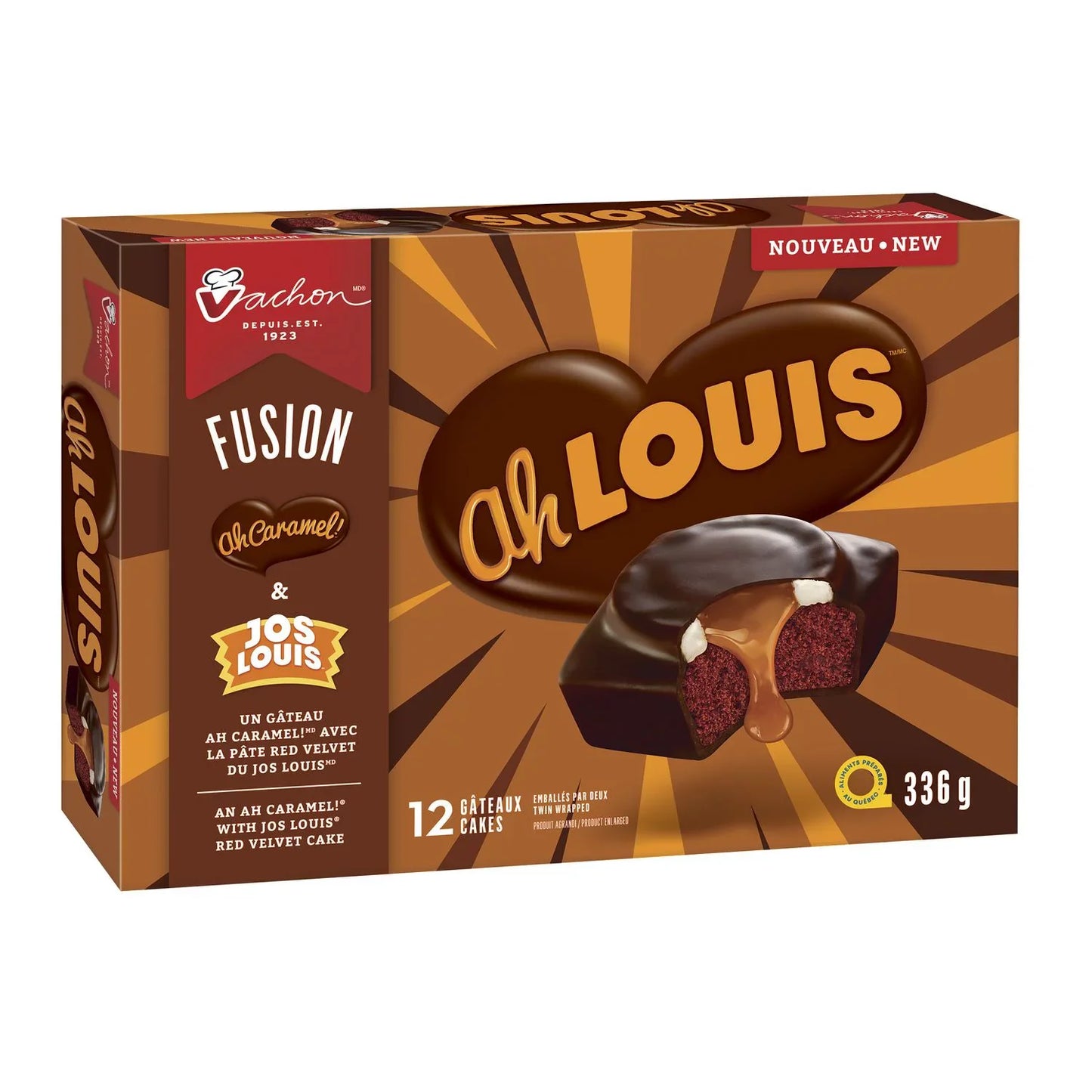 VACHON - Super Sandwich Ah Louis Cakes (12 x 336 gr)