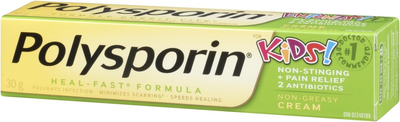 POLYSPORIN - Kids Cream, Antibiotic (30 gr)
