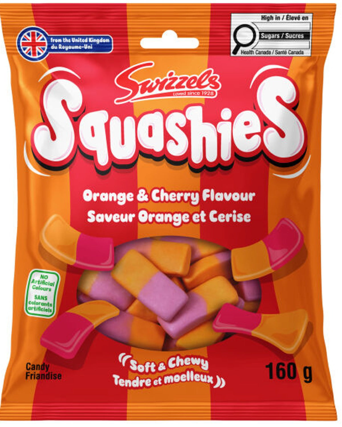 SQUASHIES - Orange & Cherry (160 gr)