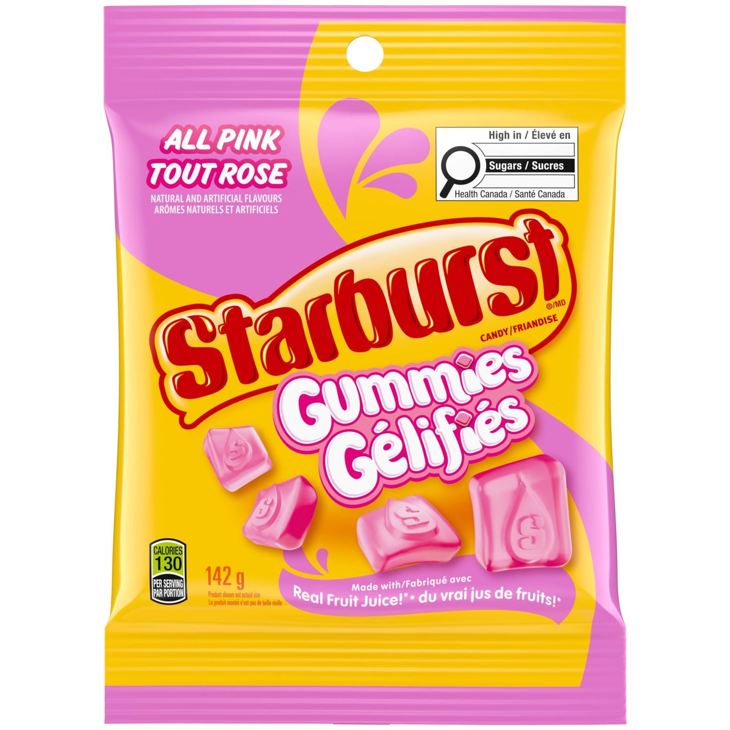 STARBURST - Gummies All Pink (12 X 142 gr)