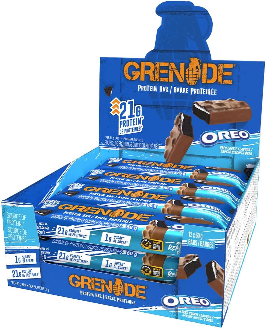 GRENADE - Protein Bar Oreo 60g - 12ct