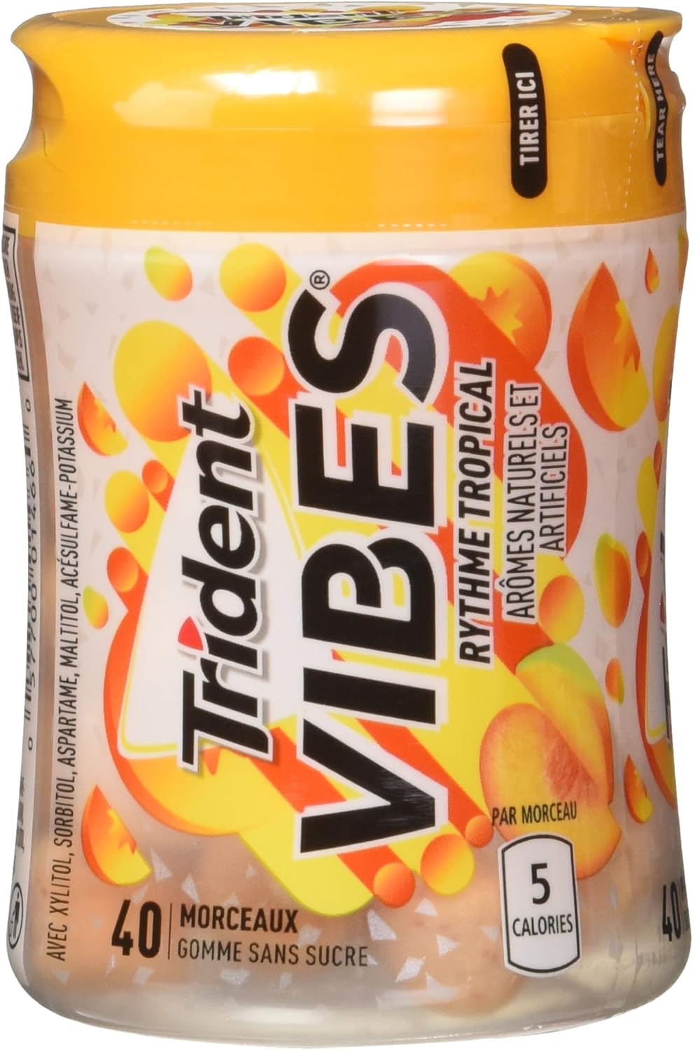 TRIDENT - Vibes Tropical Beat Bottle (6 x 40 pc)