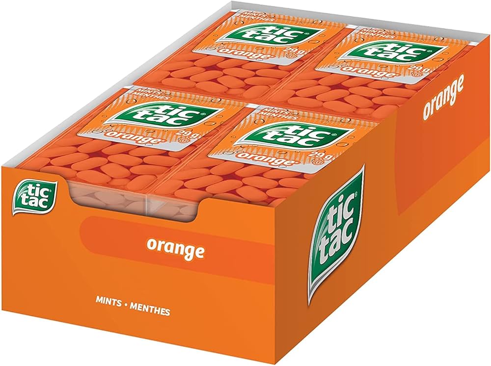TIC TAC - Orange (Case of 12)