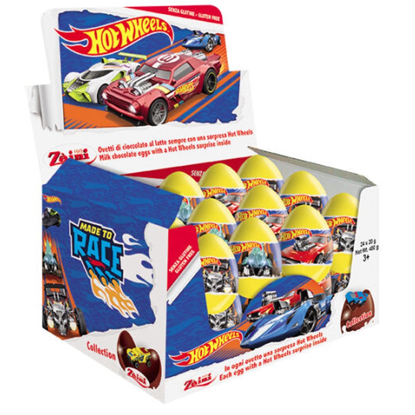 ZAINI - Hot Wheels Chocolate Eggs (20G)