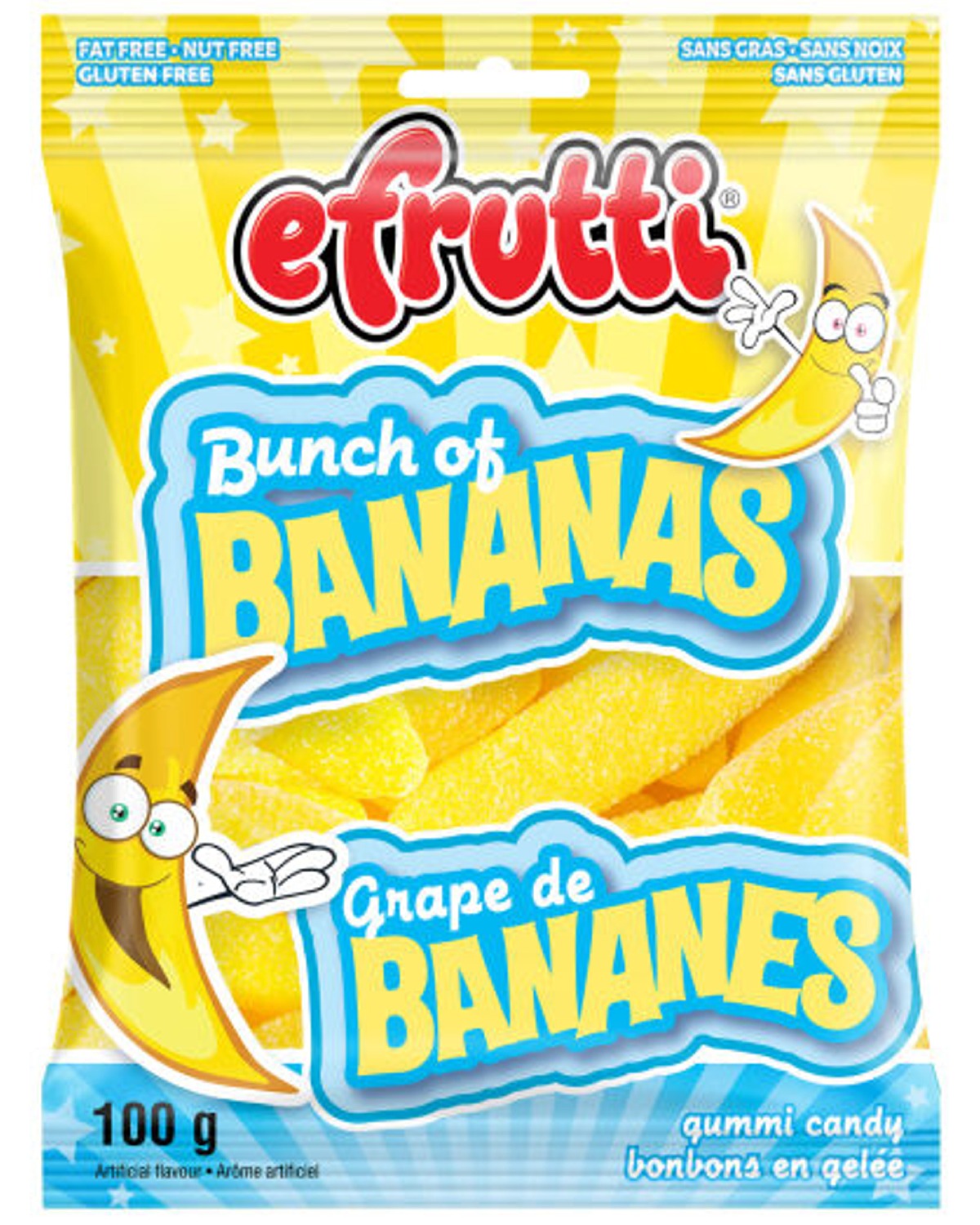 EFRUITI - Bunch Of Bananas Gummy (100 gr)
