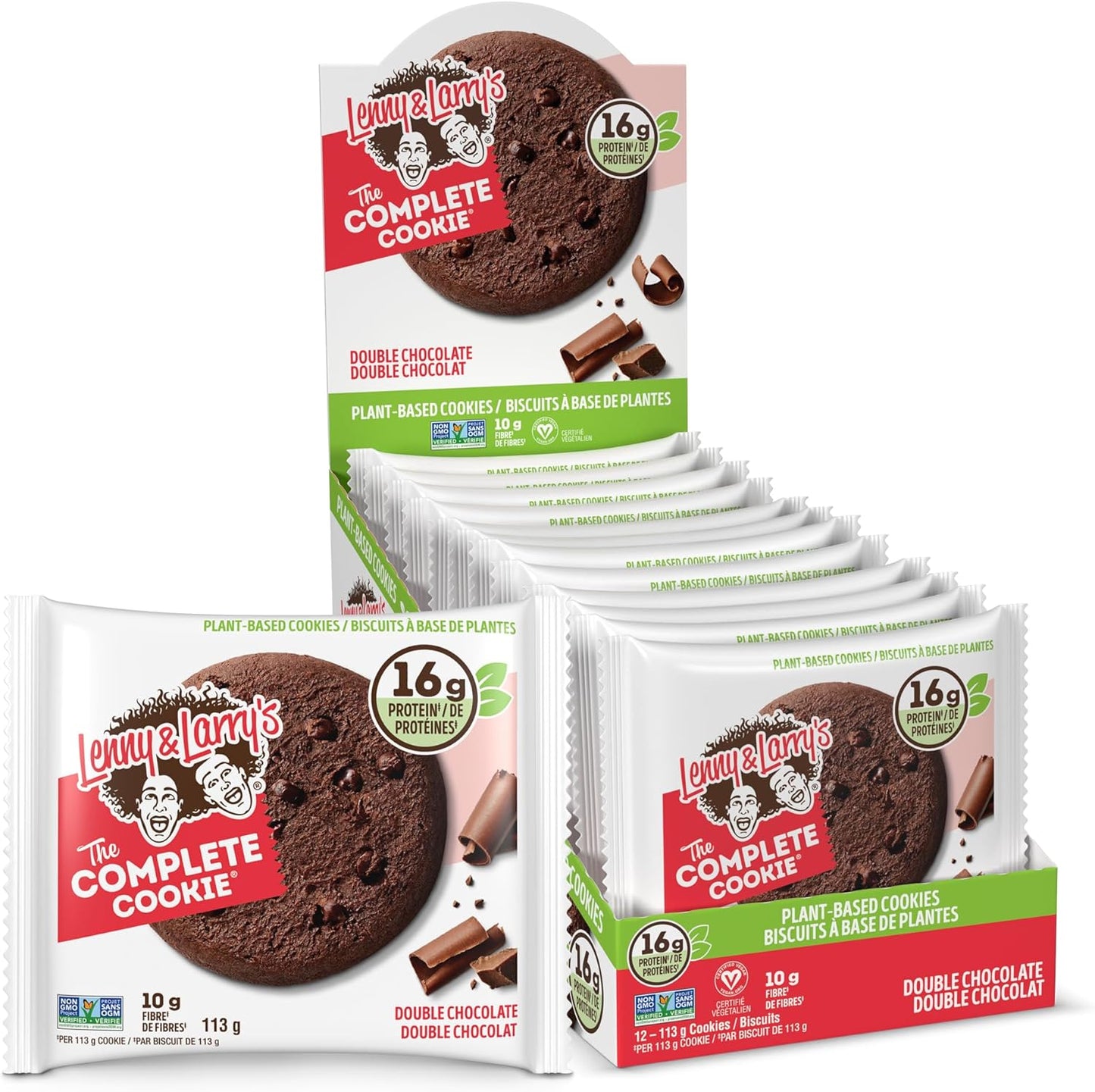 LENNY & LARRY'S - Double Chocolate Cookies (12 X 113 GR)