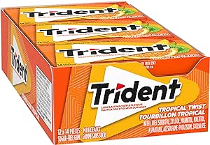 TRIDENT - Tropical Twist (12 X 14pc)
