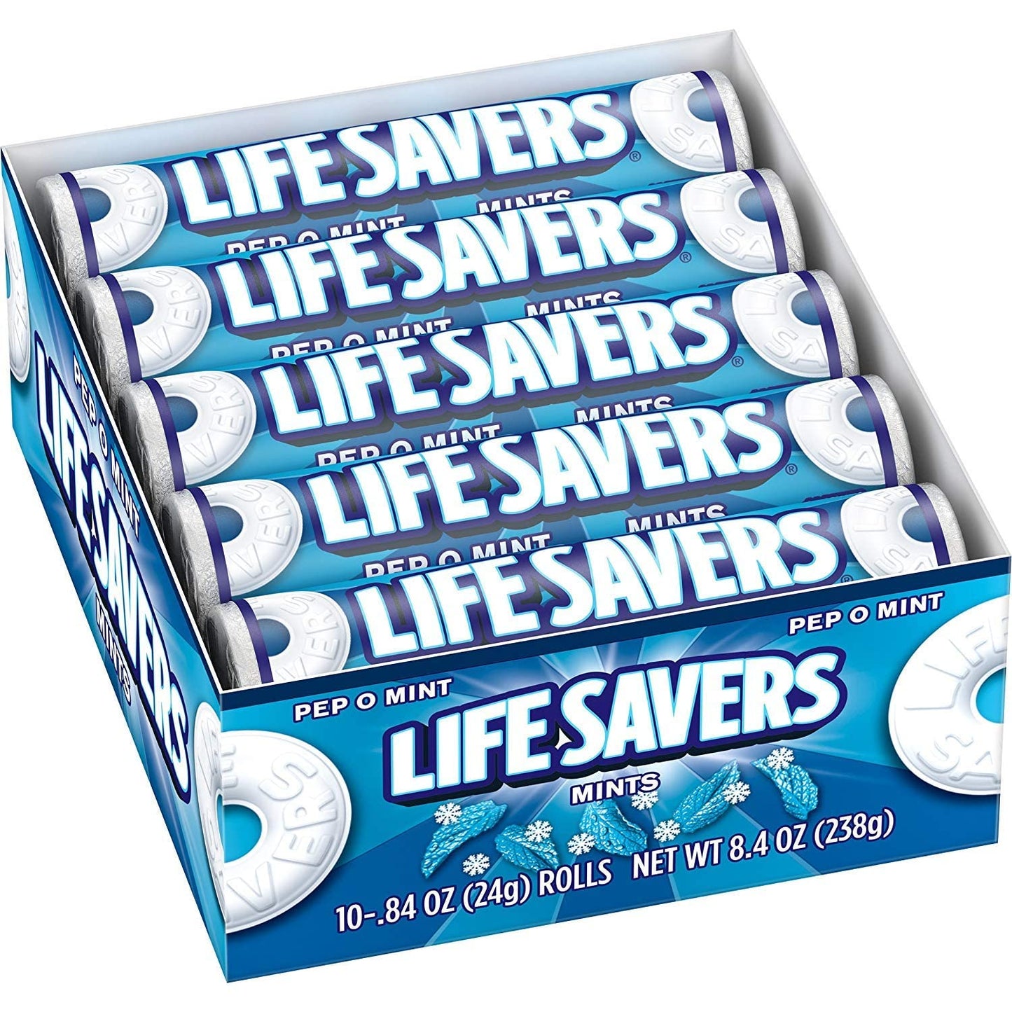 LIFESAVERS - Pep O Mint Rolls - 20ct