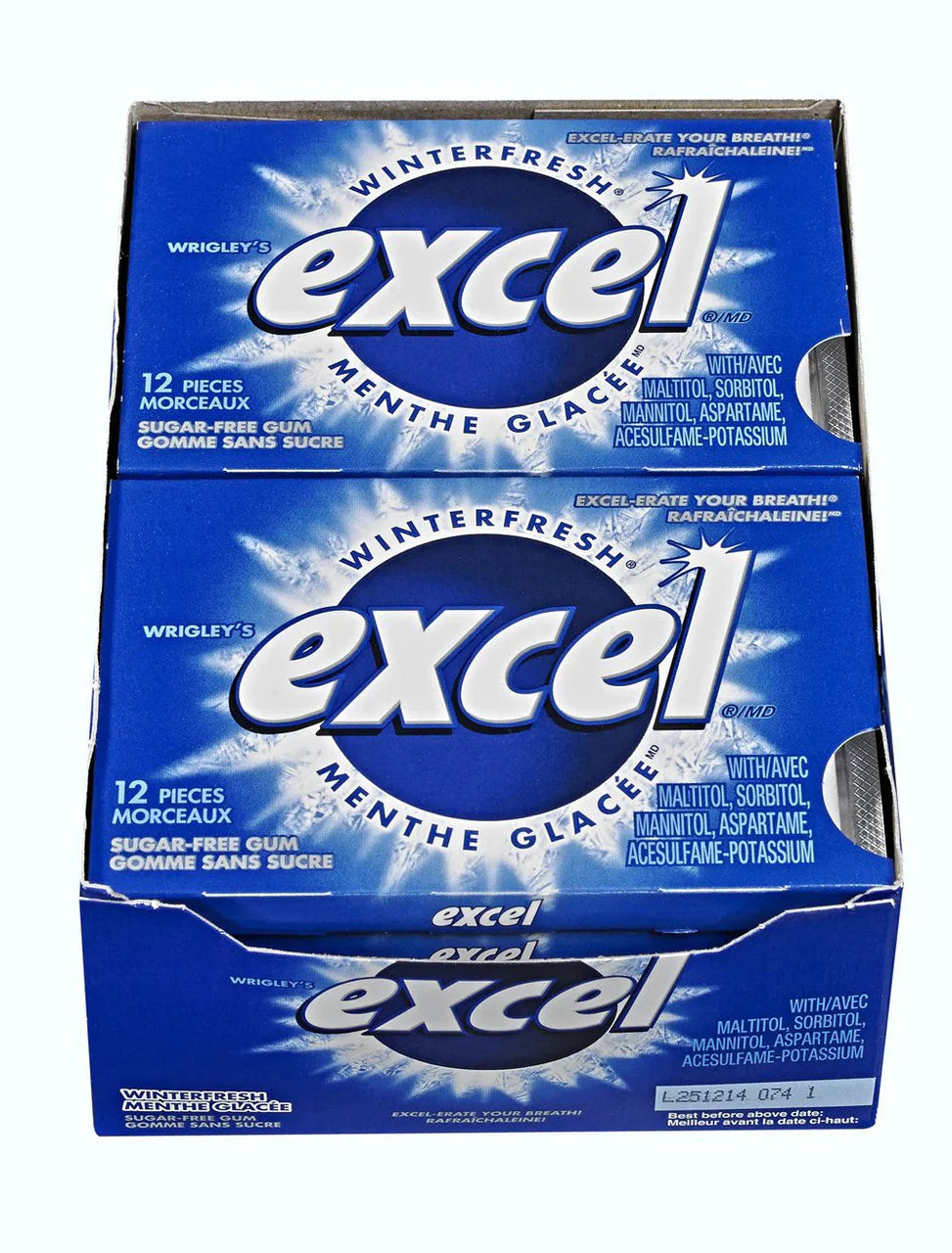 EXCEL - Winterfresh Pellet Gum (8 x 34 gr)