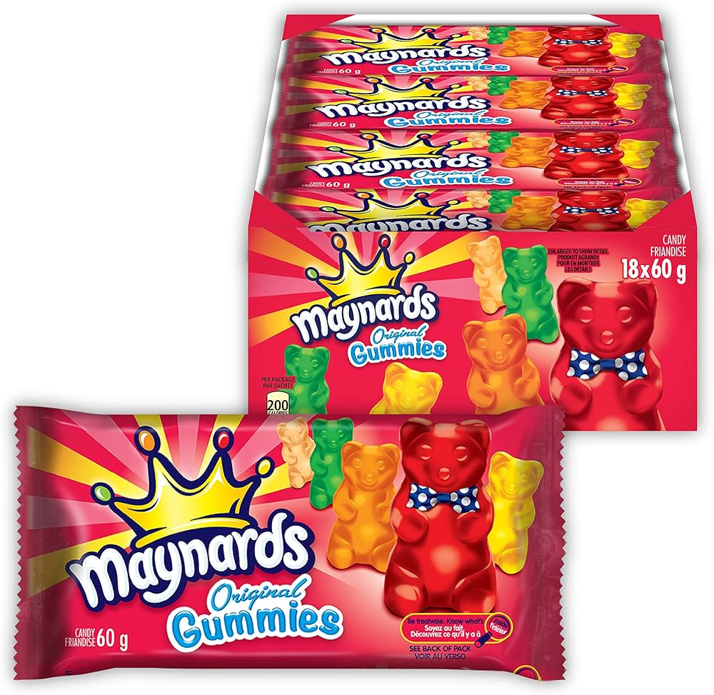 MAYNARD'S - Original Gummies 60g - 18ct