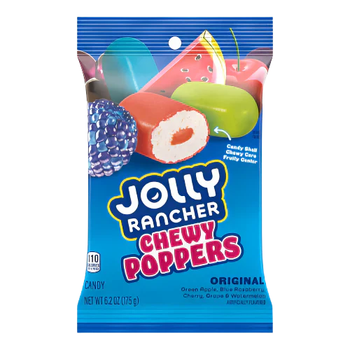 JOLLY RANCHER - Chewy Poppers (Case of 12)