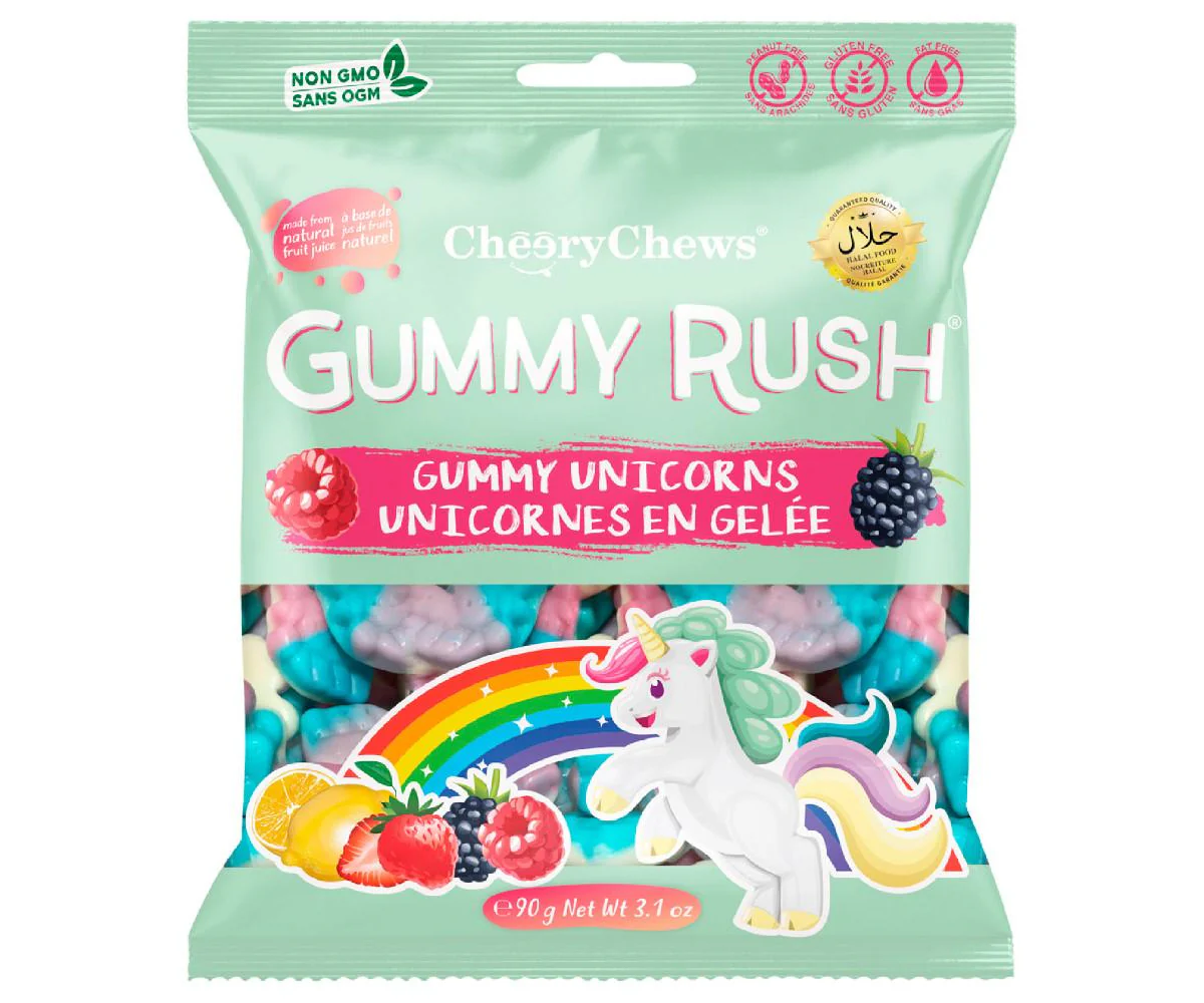 GUMMY RUSH - Gummy Unicorns (Case of 12)