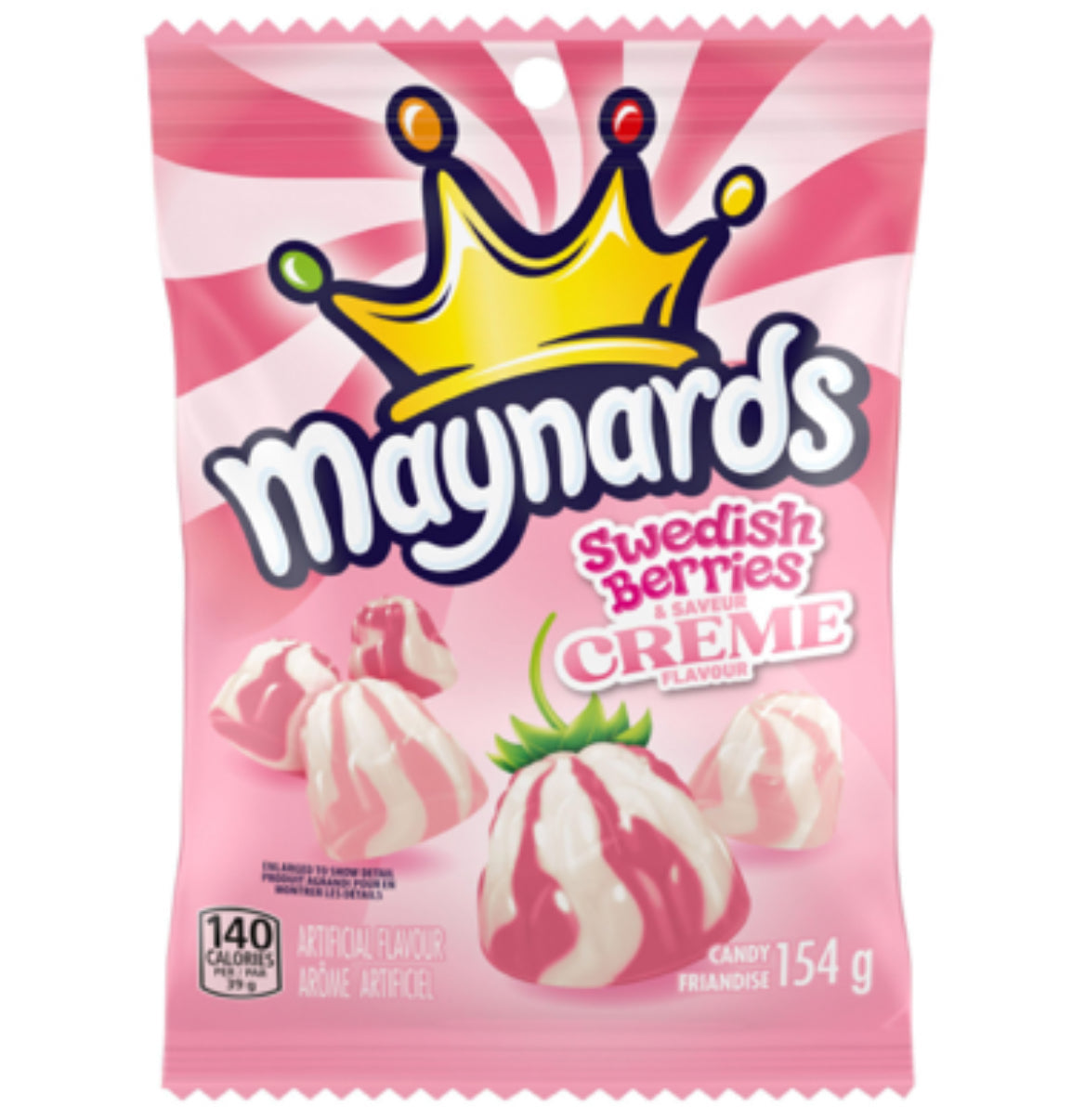 MAYNARD'S - Swedish Berries & Sour Creme 154g - Case of 12