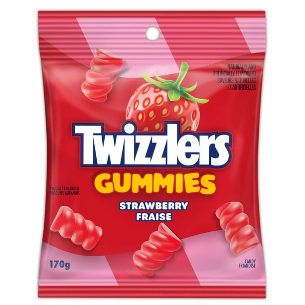 TWIZZLERS - Gummies Strawberry Bag (170 gr)