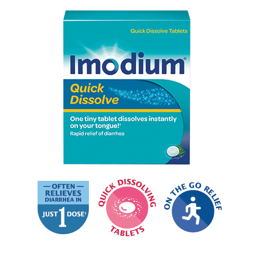 IMODIUM - Quick Dissolve Tablets (10 x 2MG - 24 PK)