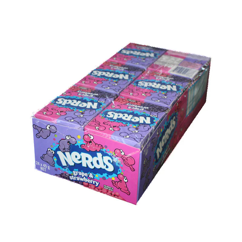 NERDS - Grape and Strawberry (24 x 47 gr)