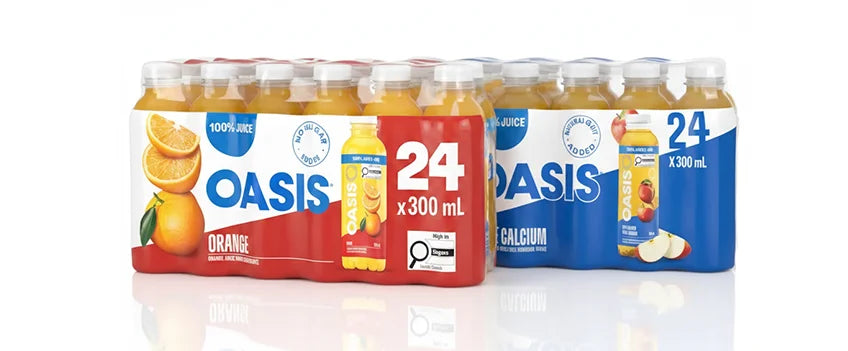 Oasis Apple Juice (24 Count)