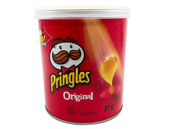 PRINGLES - Original Potato Chips (12 X 37 gr Cans)