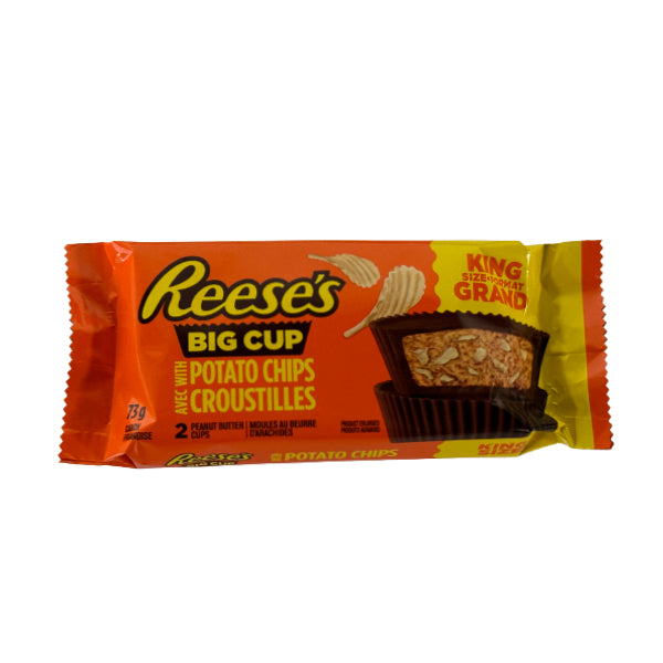 HERSHEY'S - Reeses Big Cup W Potato Chips (73 gr)