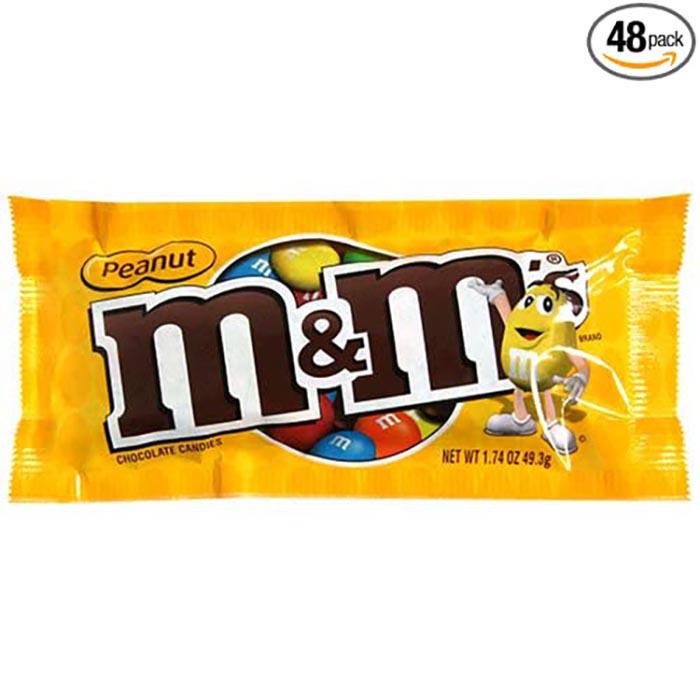 M&M - Peanut Candies 49Gr
