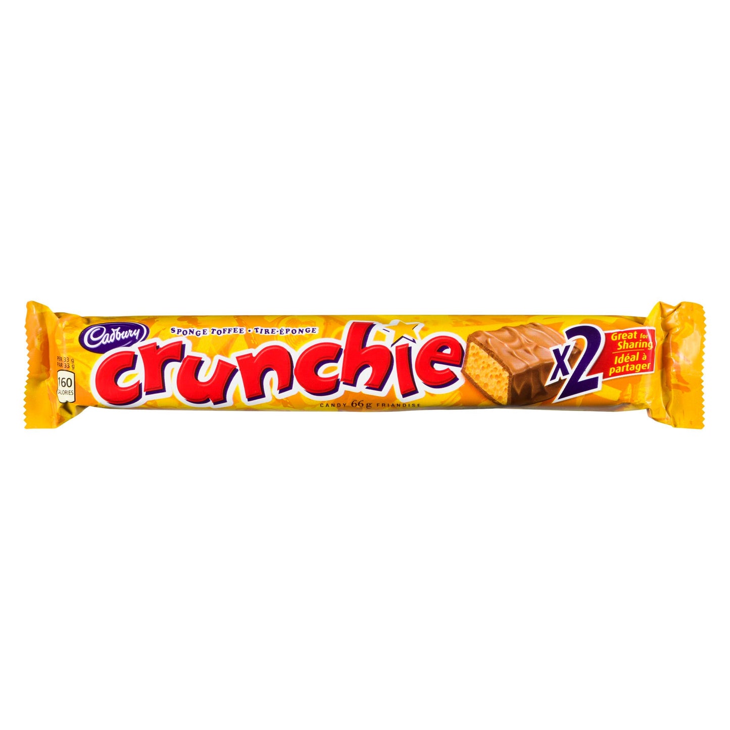CADBURY - Crunchie King Size Bar (66 GR)