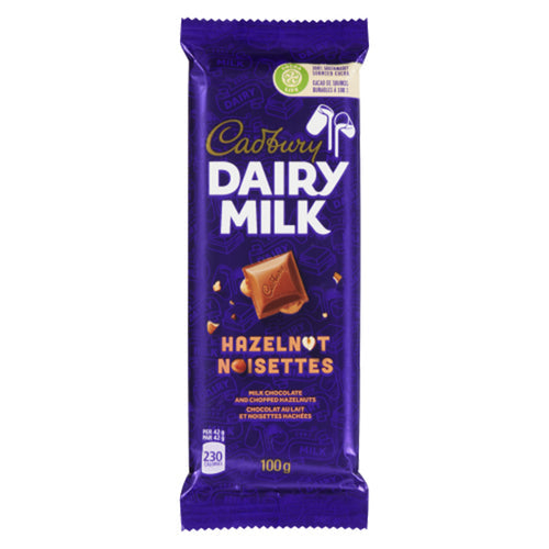 CADBURY - Dairy Milk Hazelnut (21 X 100 Gr)