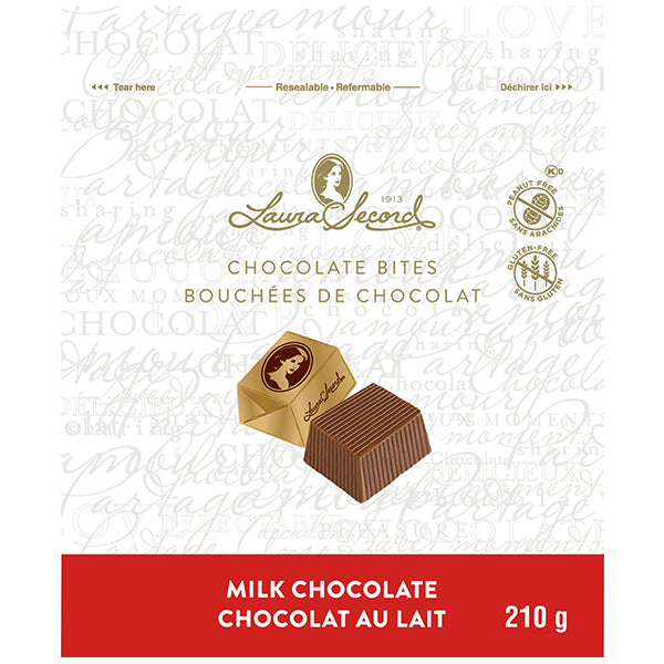 LAURA SECORD - Milk Chocolate Stand-Up Gift Bags (210 gr)