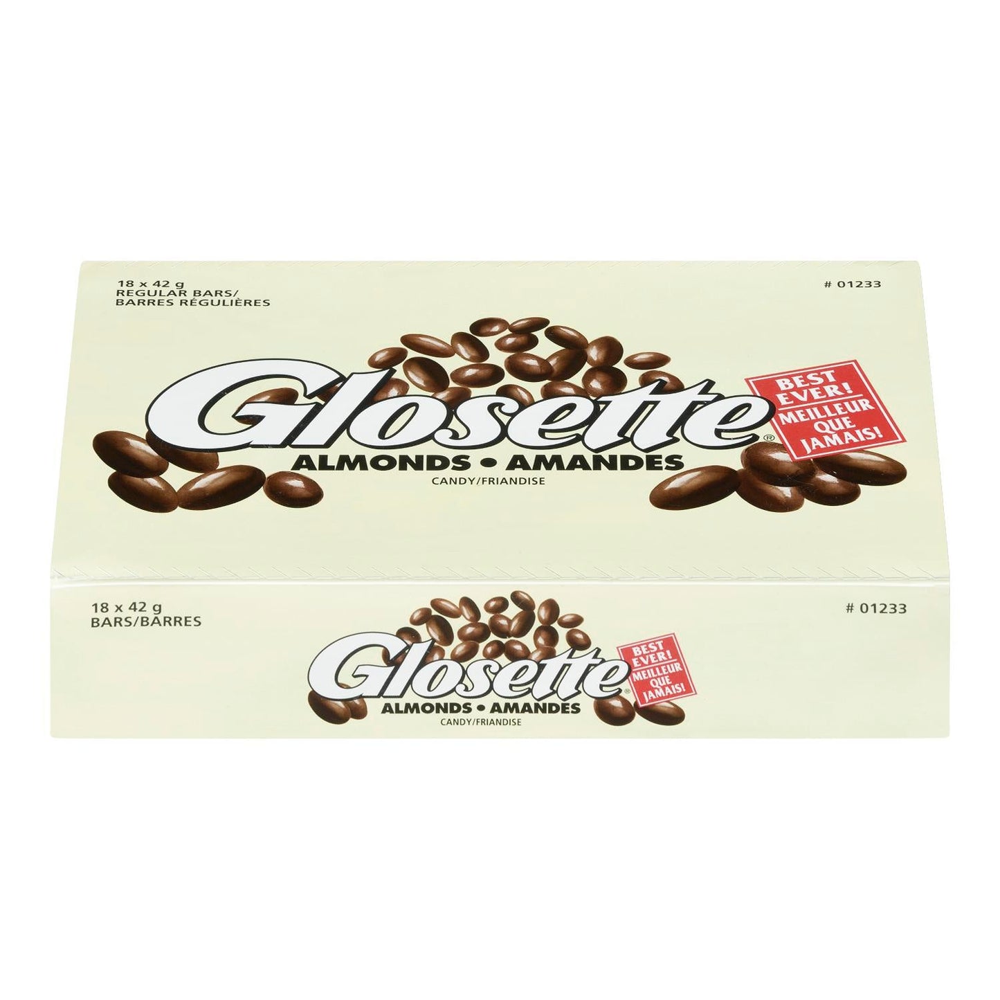 HERSHEY'S - GLOSETTE Almonds Bar (18 x 42 gr)